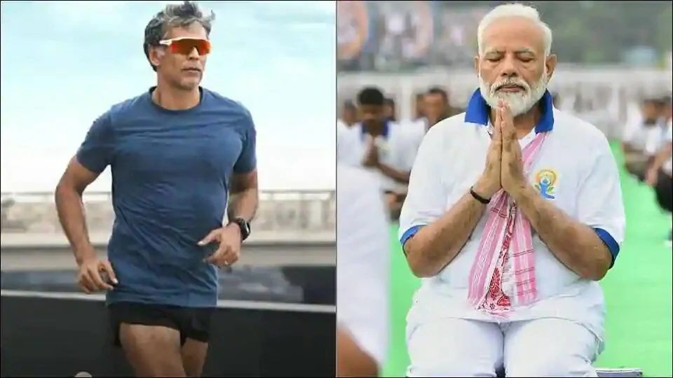 PM Modi hilariously asks Milind Soman ‘are you really that old’